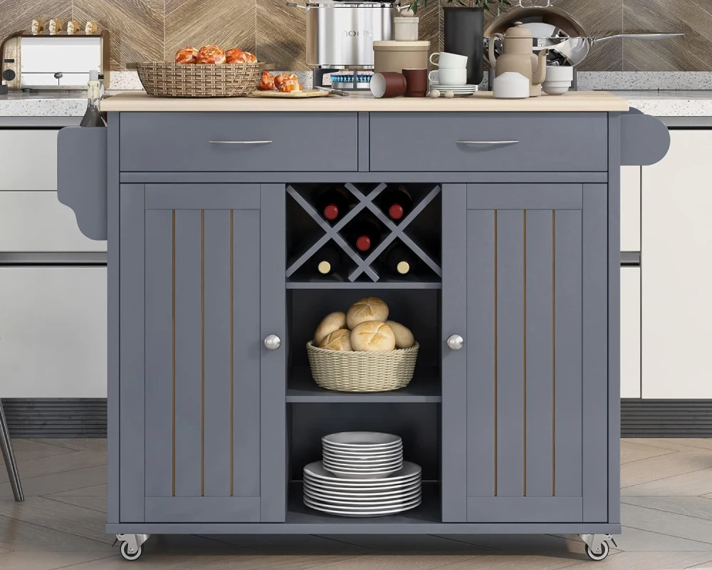 kitchen island rolling cart